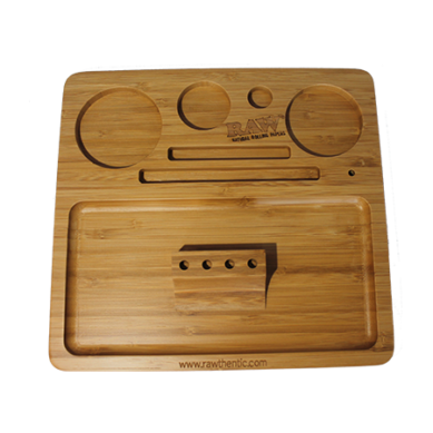 Bandeja para armado Raw Bamboo rolling tray